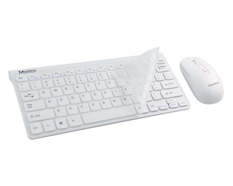 Meetion Mini 4000 Wireless keyboard + mouse (White / Black)