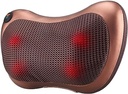 Neck Massager Pillow Shiatsu Deep-Kneading Massage for Shoulder, Waist and Back with Heat,