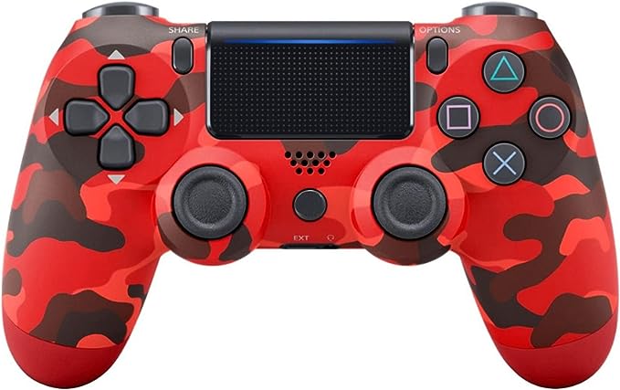 PS4 CONTROLLER ARMY RED