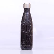 ROYAL FORD MARBLE VACUUM BOTTLE 500ML BLACK RF9476(6W x 25H cm)