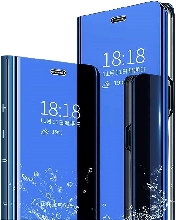 SAMSUNG S10 FLIP COVER BLUE