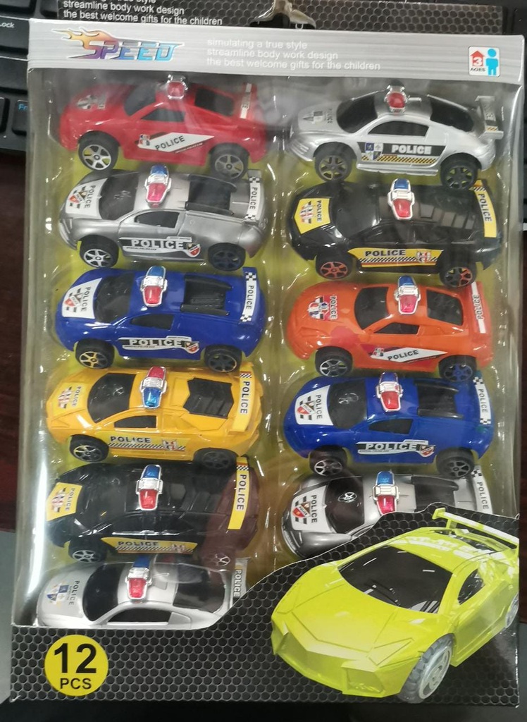 SPEED CAR 12 PCS SET