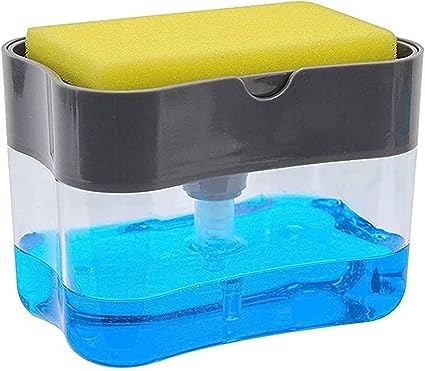 Soap Pump Dispenser and Sponge Holder