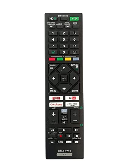 UNIVERSAL REMOTE LED LCD SMART TV L1715