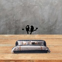 2 BIRDS ON BRANCH WALL DECOR 12 Inch