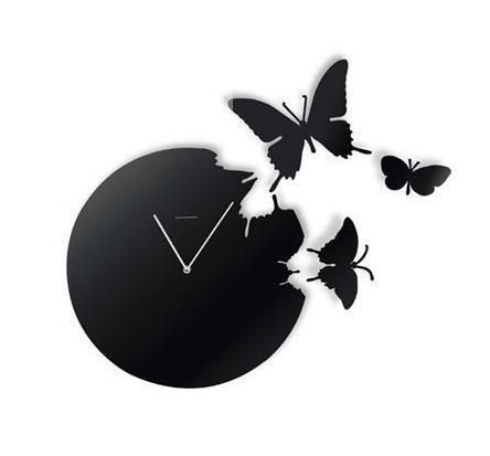 Butterflies Acrylic Wall Clock(Large)