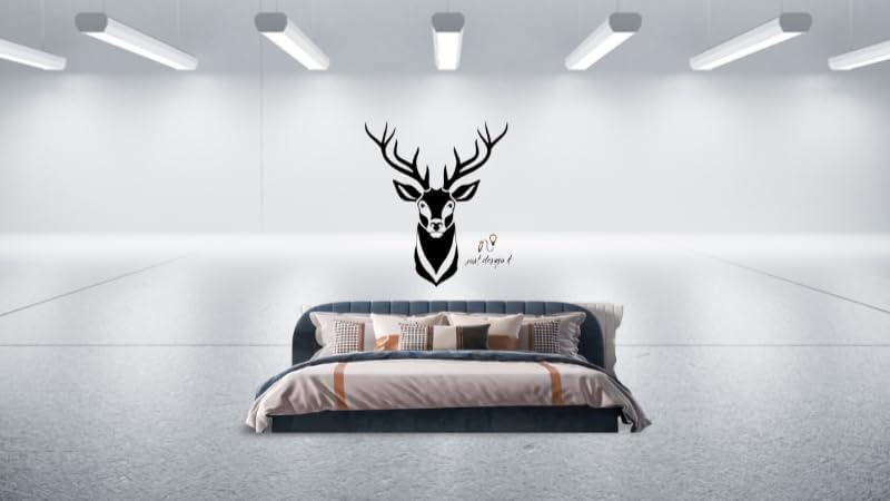 DEER HEAD WALL DECOR(18X18)