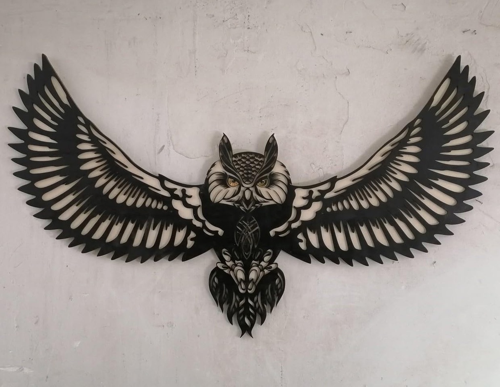 Flying Owl Wall Decor (S)