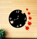 Mapple Leaves 3D Wall Clock  L (24×24)