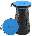 Portable Retractable Folding Stool,Telescoping Foldable Camping Stool (Mixed Color)
