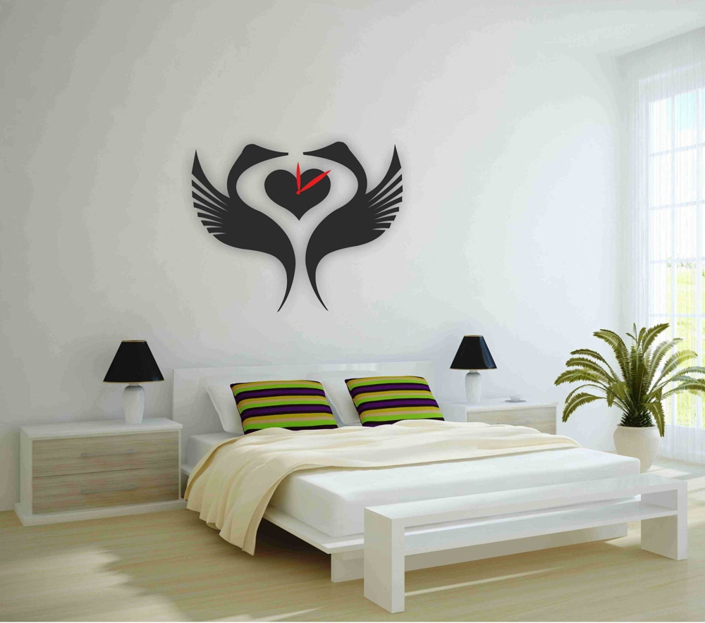 Swan Wall Clock S (12×12)