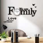 WE ARE FAMILY CLOCK