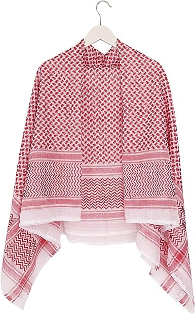 Arab Shemagh Headscarf Muslim Headcover (Multicolor)