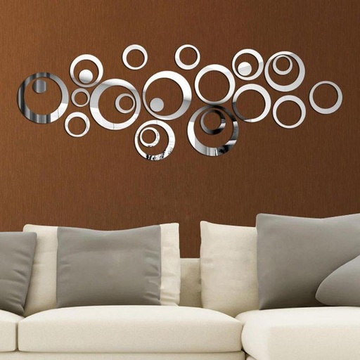 24pcs/lot Wall Art Surface Wall Dots Circle