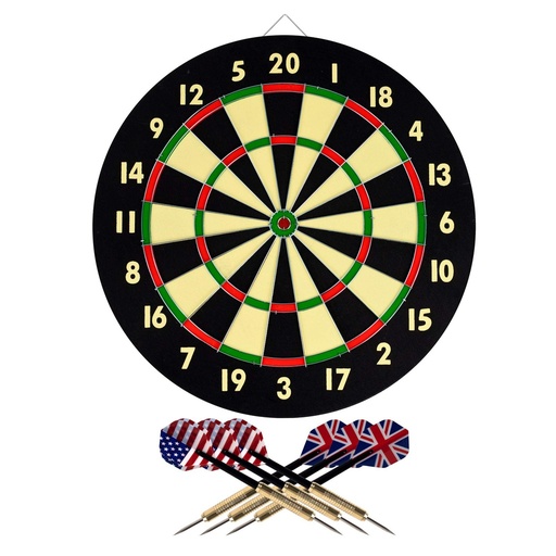 DART BOARD SIZE 17 WITH IRON GK-6-117(GK