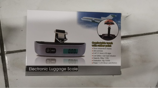 ELECTRONIC LUGGAGE SCALE(15L x 2.8W x 3H cm)(1