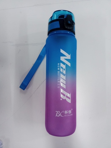 GYM WATER BOTTLE / SPORTS WATER BOTTLE (Multi Color) (6W x 25H cm)
