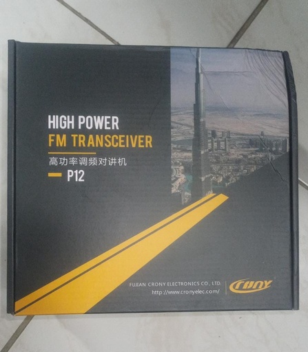 HIGH POWER FM TRANSCEIVER