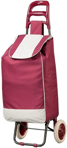 MEHROON SHOPING TROLLY (25D x 30W x 30H Multi Color)