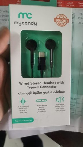 MYCANDY WIRE STEREO TYPE C HF