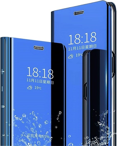 SAMSUNG S10 FLIP COVER BLUE