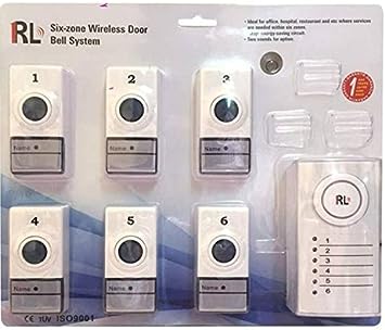 [PZDEL8881] SIX ZONE WIRELESS DOOR BELL SYSTEM 0506