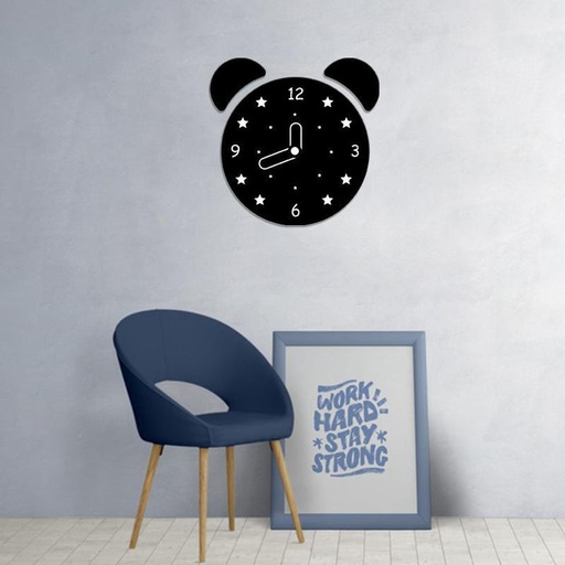 Silent 3D Wall Clock(12X12 INCH)