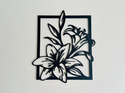 Lily Wall Art Decoration