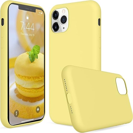 iPhone 11 PRO MAX SILICONE CASE YELLOW