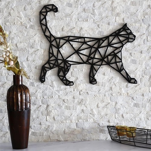 Cat Wall Decor Geometric Pattern(Medium)