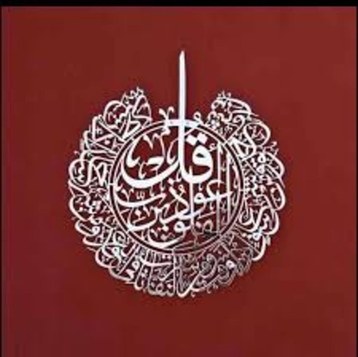 Surah An Nas Islamic Wall Art