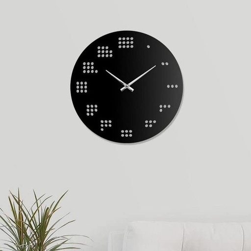 Time Dots 3D Wall Clock M (18×18)